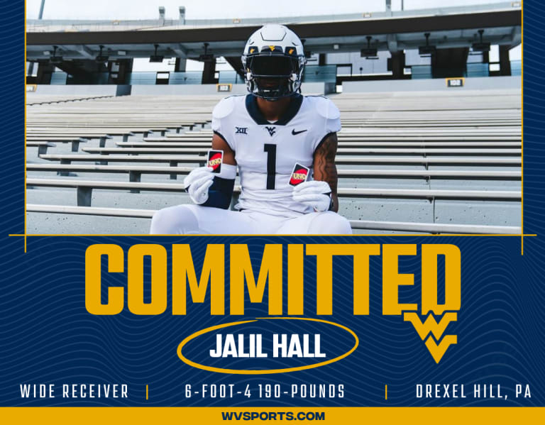 West Virginia adds WR Hall to 2025 recruiting class WVSports West Virginia Mountaineers