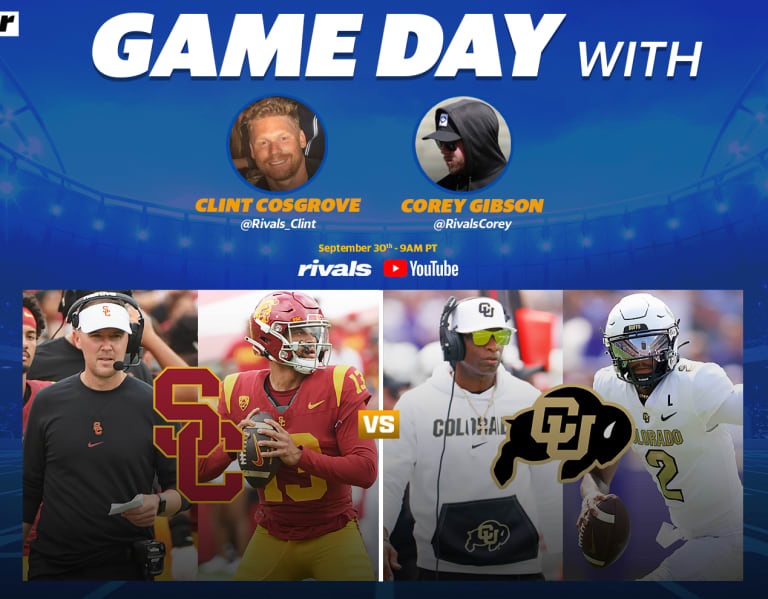 Rivals live gameday podcast Colorado vs. USC BVM Sports