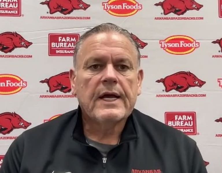 VIDEO Sam Pittman talks 2025 signing class, Liberty Bowl