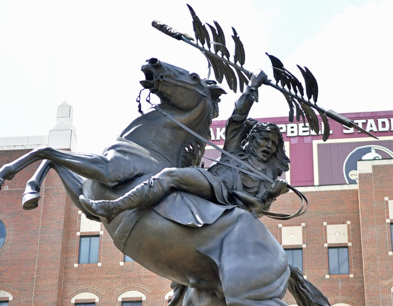 Florida State Seminoles Big Head Statue