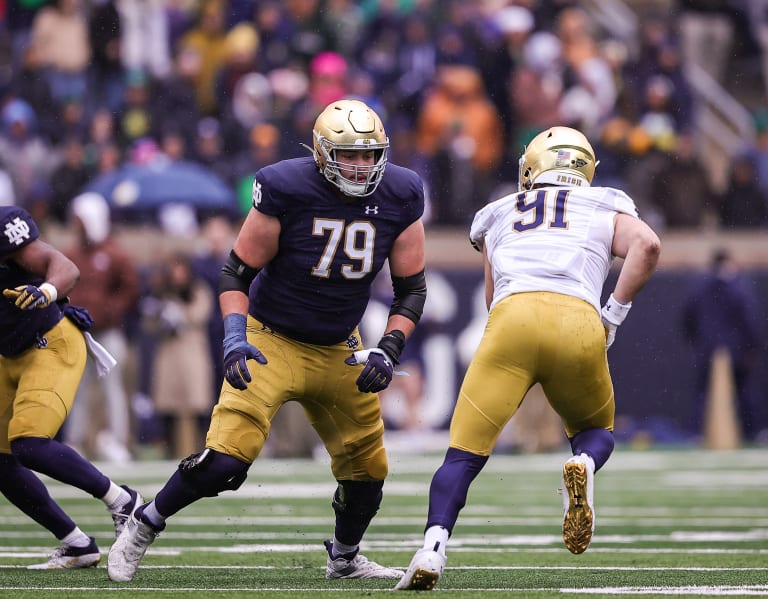 Sizing Up OT Aamil Wagner's Challenge To Top The Notre Dame Depth