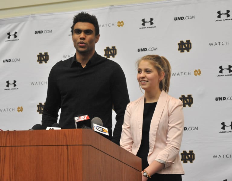 Notre Dame football: Corey Robinson running for student body