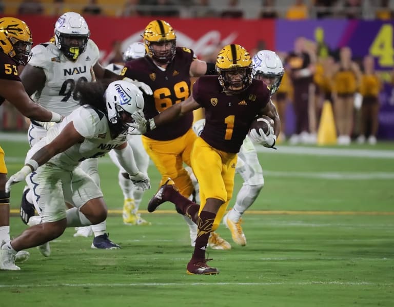 ASUDevils  -  New cast of characters on offense effective in 40-3 season opening win