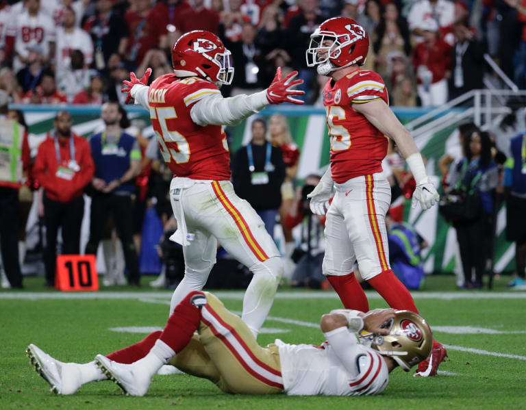 Former Michigan Wolverine Football Players Frank Clark And Chad Henne Each Won Super Bowl Rings For The Chiefs