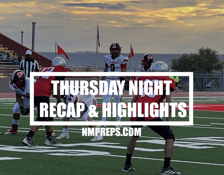 Thursday night area high school football recap