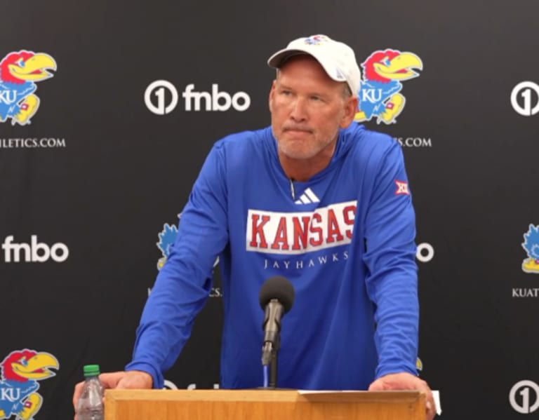 Watch: Lance Leipold after the West Virginia game - JayhawkSlant ...