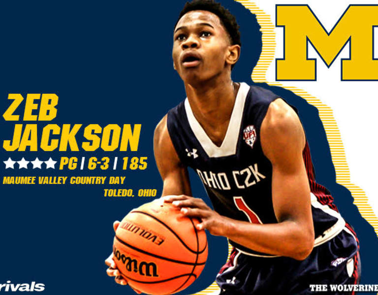 Michigan Wolverines Basketball Recruiting Zeb Jackson Commits To UM