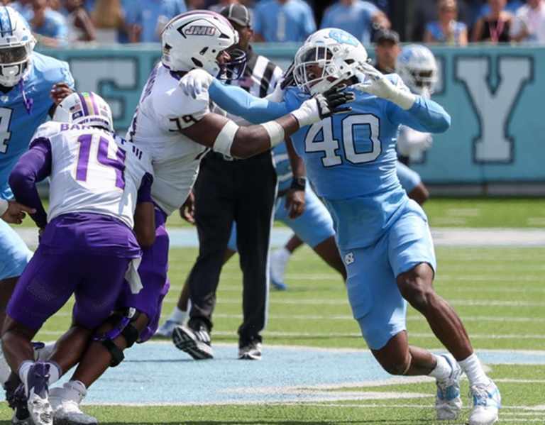 UNC Football Snapshot: Linebacker Tyler Thompson