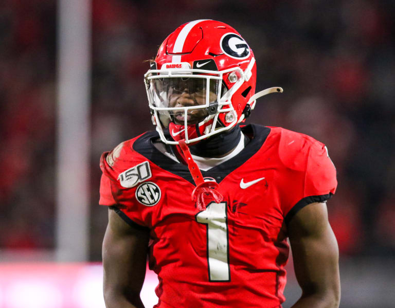 Georgia football open practice: George Pickens getting reps