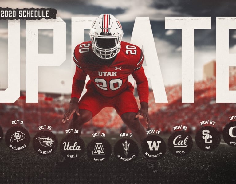 University of Utah's 2020 football schedule released with three weekday  games