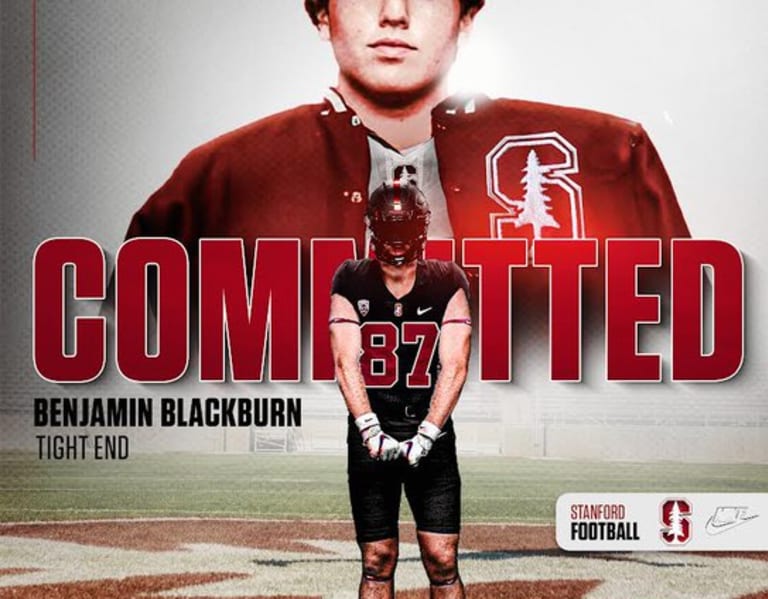 2024 3-star TE Benjamin Blackburn flips from Boston College to Stanford