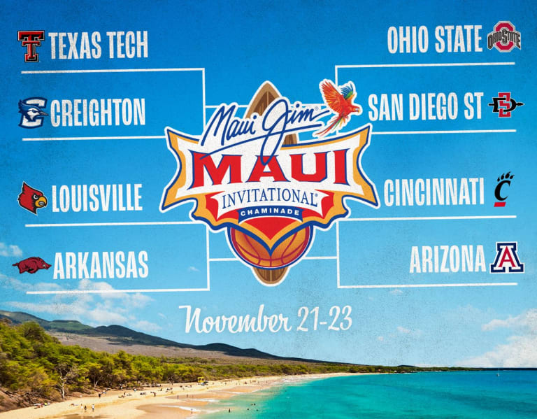 Louisville Will Face Arkansas in Maui Jim Maui Invitational First Round