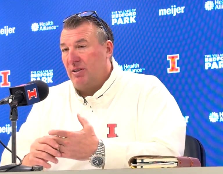 Watch:  Bret Bielema discusses recruiting, transfer portal, & more