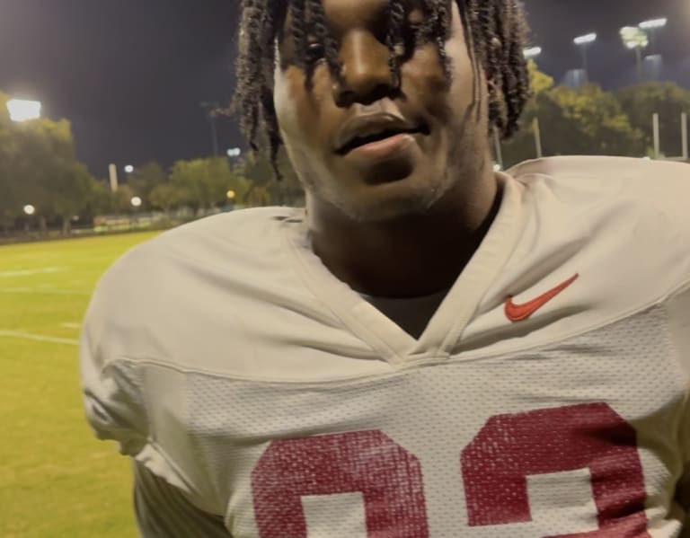 Stanford OLB David Bailey is glad to be back in the Bay Area