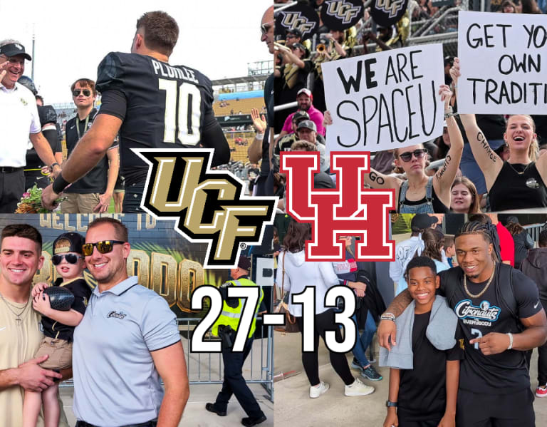 Sights  Sounds from UCF’s 27-13 Bounce House finale vs. Houston