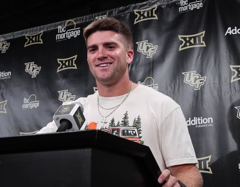 UCF QB John Rhys Plumlee Excited To Start Season UCFSports