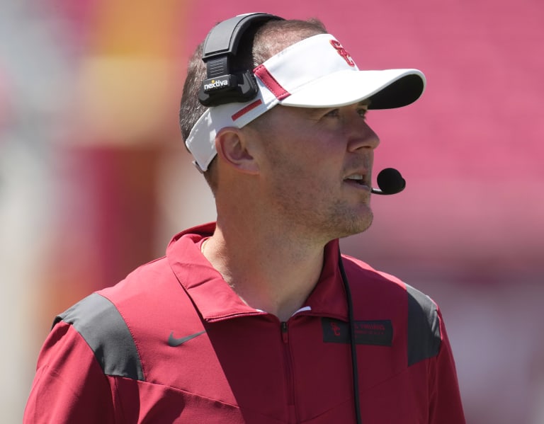 WATCH Interview with Lincoln Riley and USC players after spring game