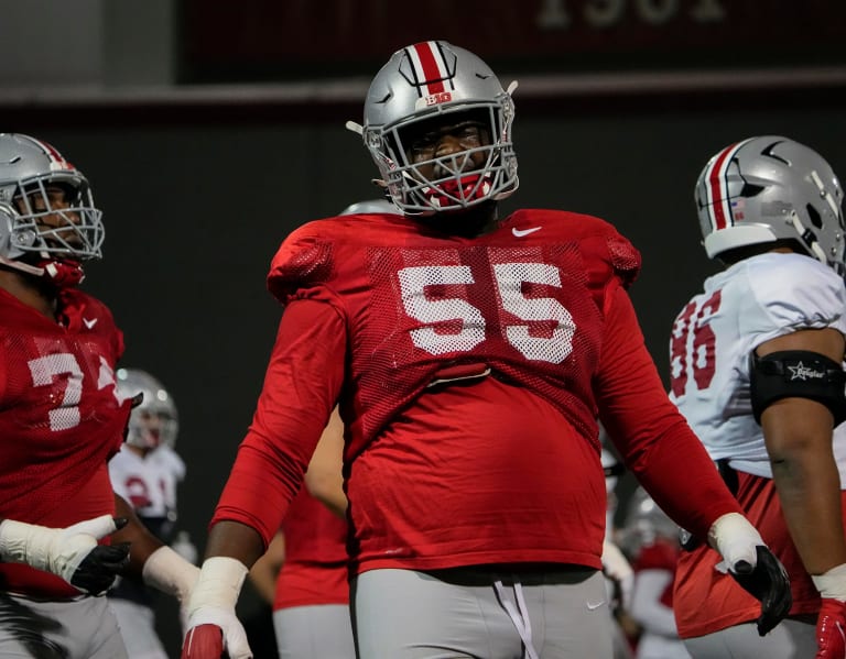 Matthew Jones steps up, joins starters on Ohio State's offensive line