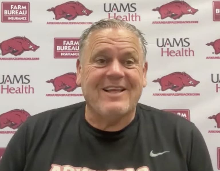 Arkansas Razorbacks head coach Sam Pittman Wednesday press conference