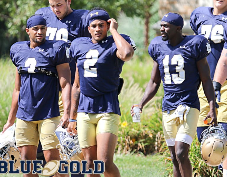 Five observations from Notre Dame football practice Tuesday night