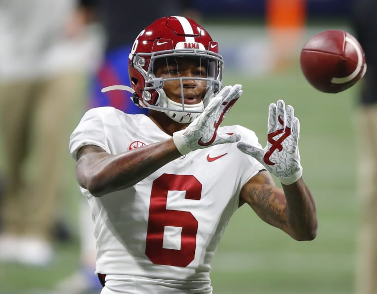 Tide's DeVonta Smith the 1st WR to win AP Player of the Year