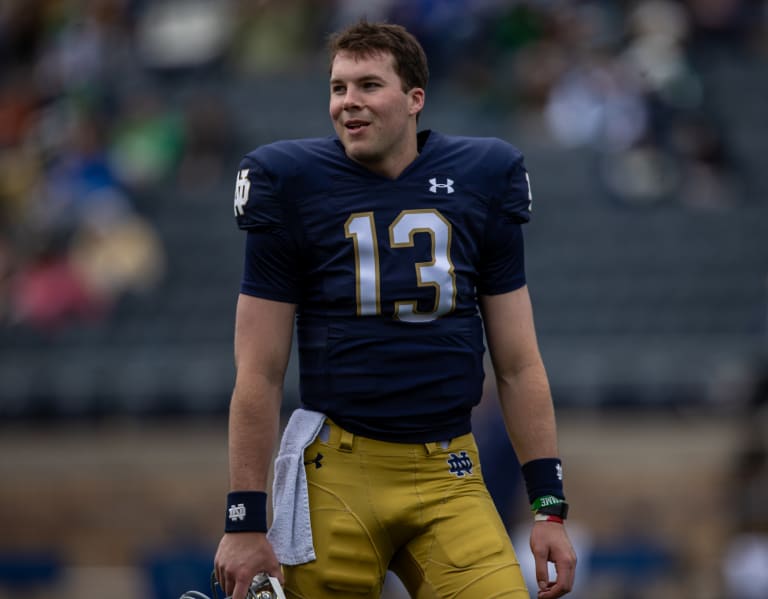 Notre Dame QB Riley Leonard Fully Healed and Ready to Lead the Fight