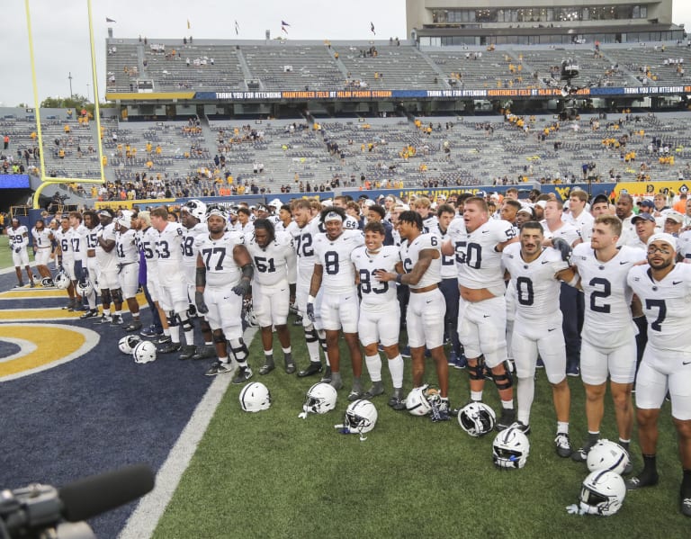 Penn State Football PFF Grades / Snap Counts Versus West Virginia