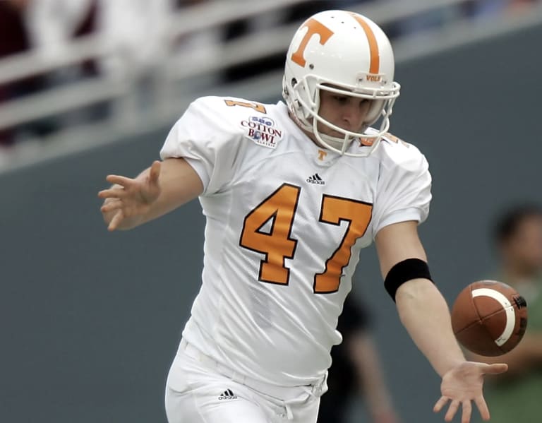 Tennessee Football Jersey Countdown No. 47 Dustin Colquitt VolReport Tennessee Volunteers Football Basketball Recruiting