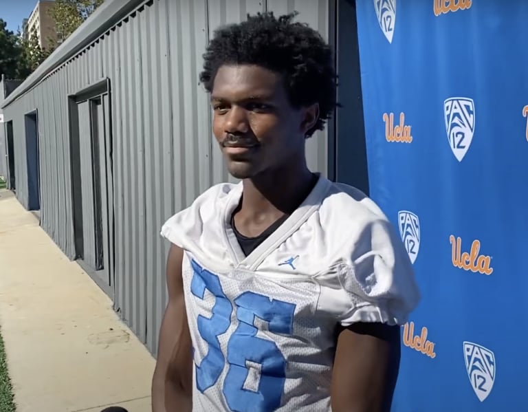 WATCH: UCLA DB Alex Johnson talks after Tuesday's practice - BruinBlitz