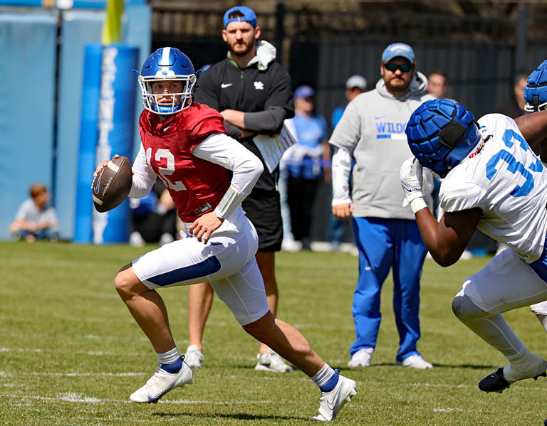 How Kentucky football backup QB Kaiya Sheron played vs. South Carolina