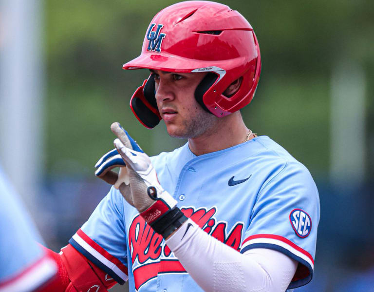 Ole Miss Baseball and Powder Blue uniforms in pictures