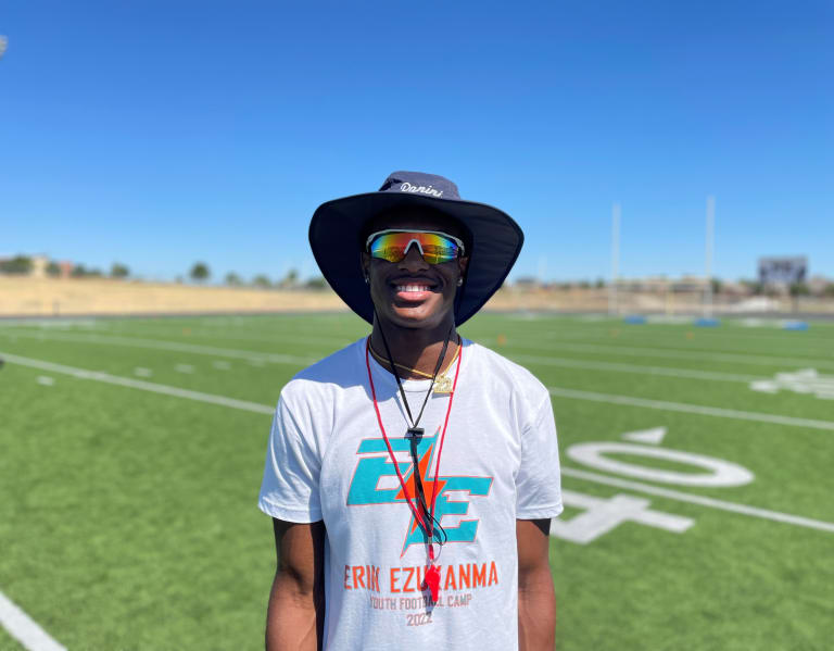 2024 WR Dozie Ezukanma, brother of Dolphins wideout Erik, reacts