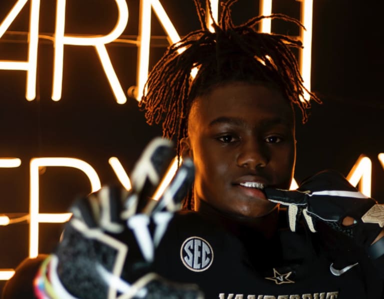 Vanderbilt Commodores Football Recruiting 2025 DB target Dalen Penson
