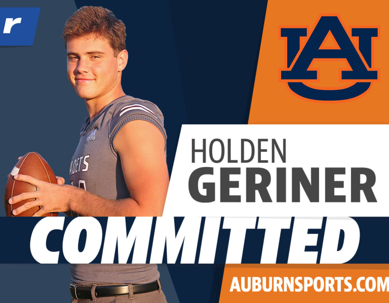 2022 QB Holden Geriner Commits To Auburn - UGASports