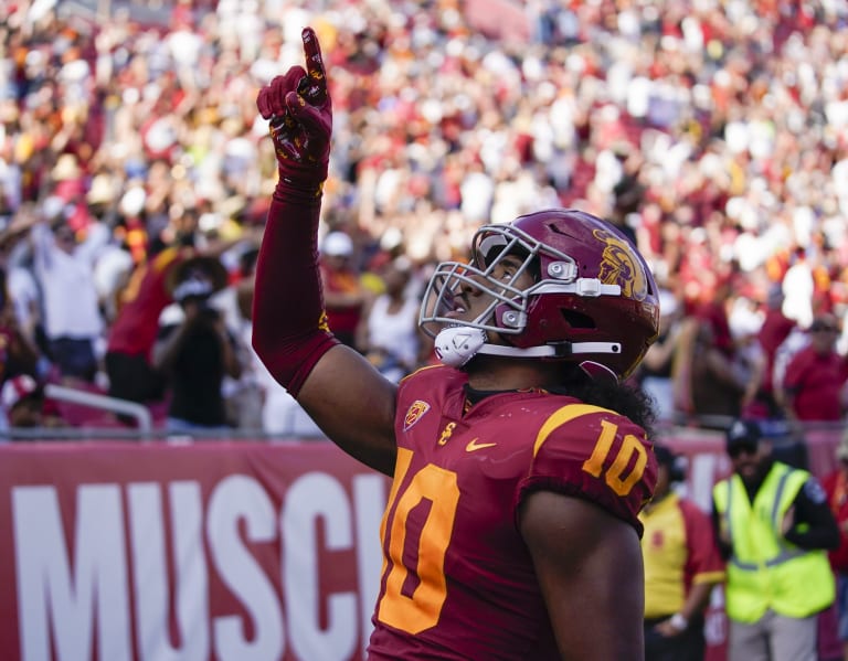 Video interviews with USC players after the momentous win over Rice
