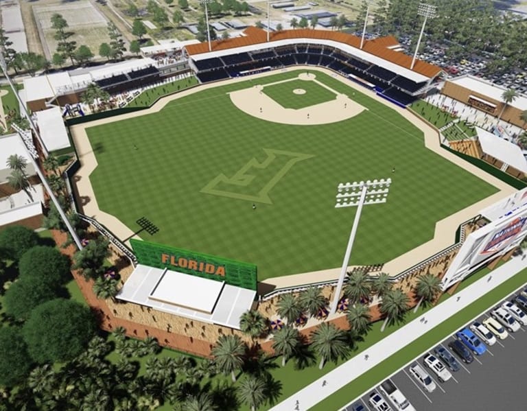 Florida Ballpark left berm - The Independent Florida Alligator