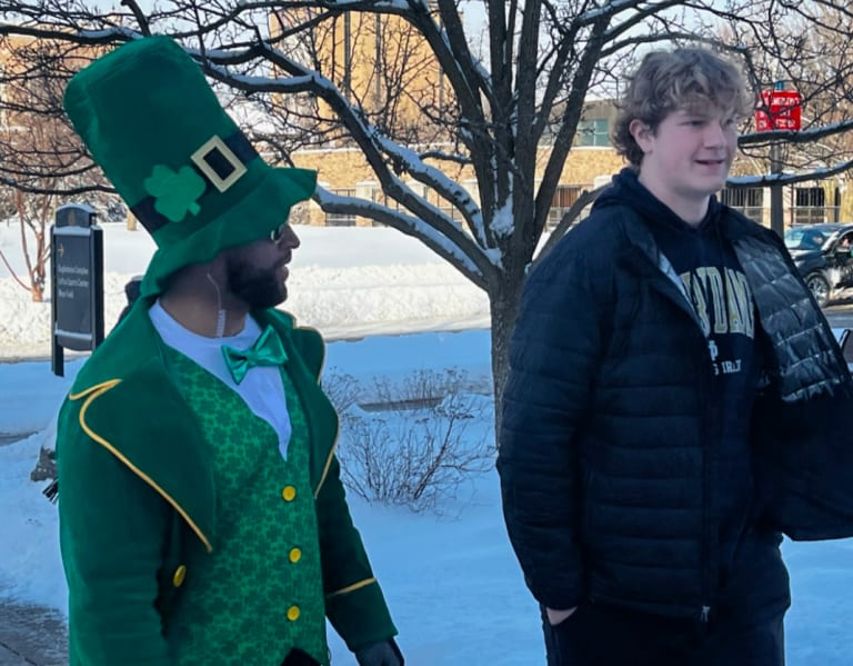 Notre Dame Makes Move On 2025 Ot Jack Lange 'i Think They Want Me