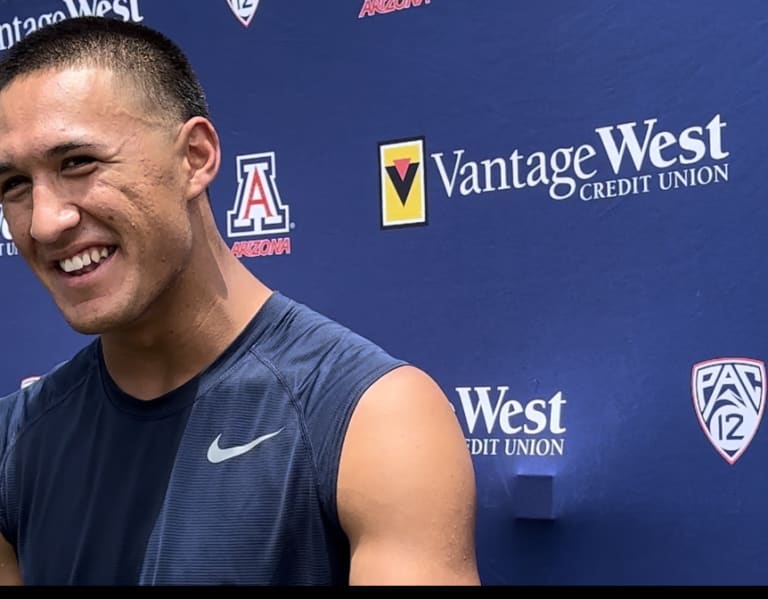 WATCH: Arizona Receiver Tetairoa McMillan Press Conference - BVM Sports