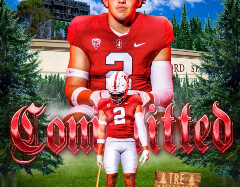 Stanford Football 2023 3star OLB Tre Williams commits to Stanford