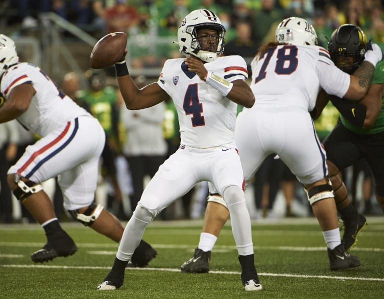 Arizona QB Jordan McCloud is the latest transfer portal entry