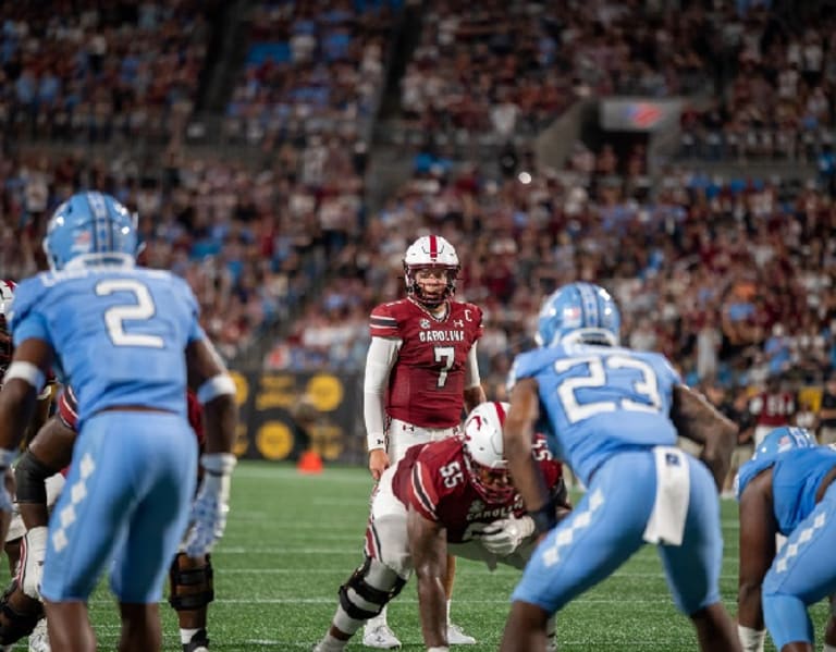 North Carolina UNC Tar Heels football 3117 South Gamecocks Charlotte