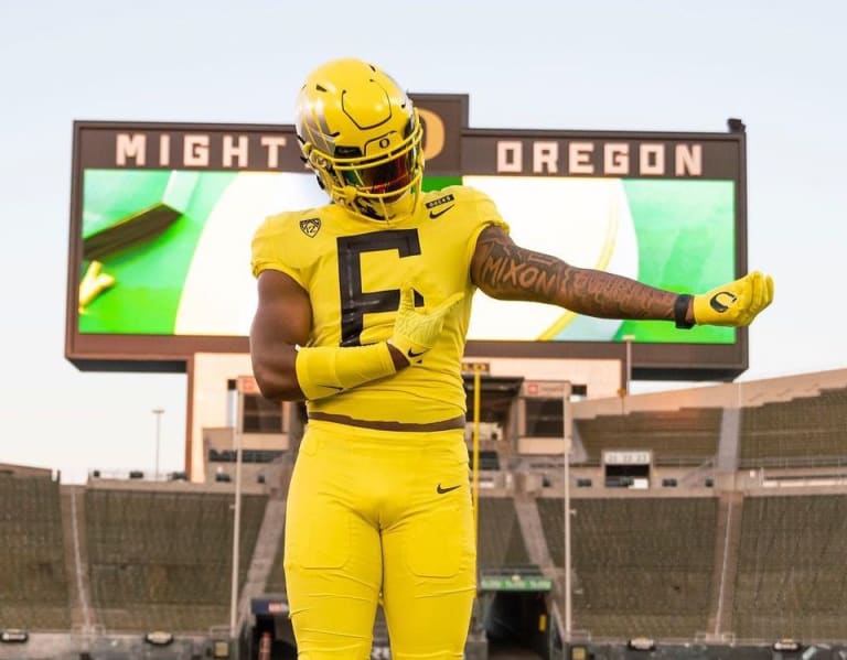 Jerry Mixon, cousin of NFL star, 'locked in' with Oregon Ducks as