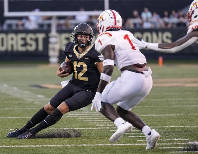 Wake Forest's Mitch Griffis prepares to lead team against Elon, with ...