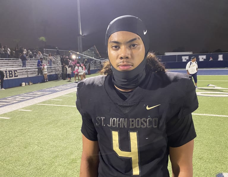 2025 UCLA DE commit Epi Sitanilei shines, helps rally St. John Bosco to win