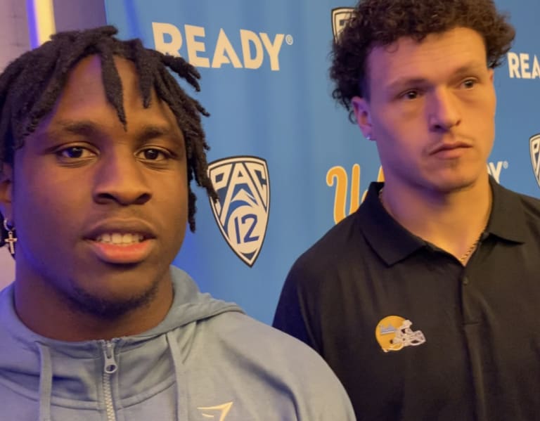 WATCH: UCLA RB T.J. Harden, LB Kain Medrano React To DeShaun Foster ...