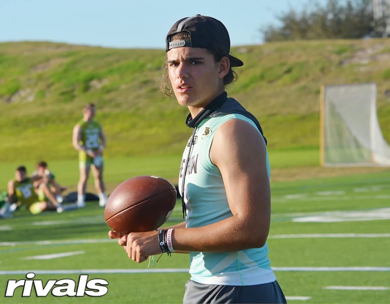 Threestar QB Rocco Becht lands SEC offer Rivals Football