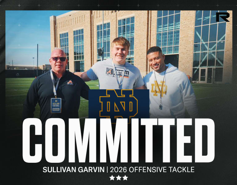 Sullivan Garvin Commits to Notre Dame Football's 2026 Class BVM Sports