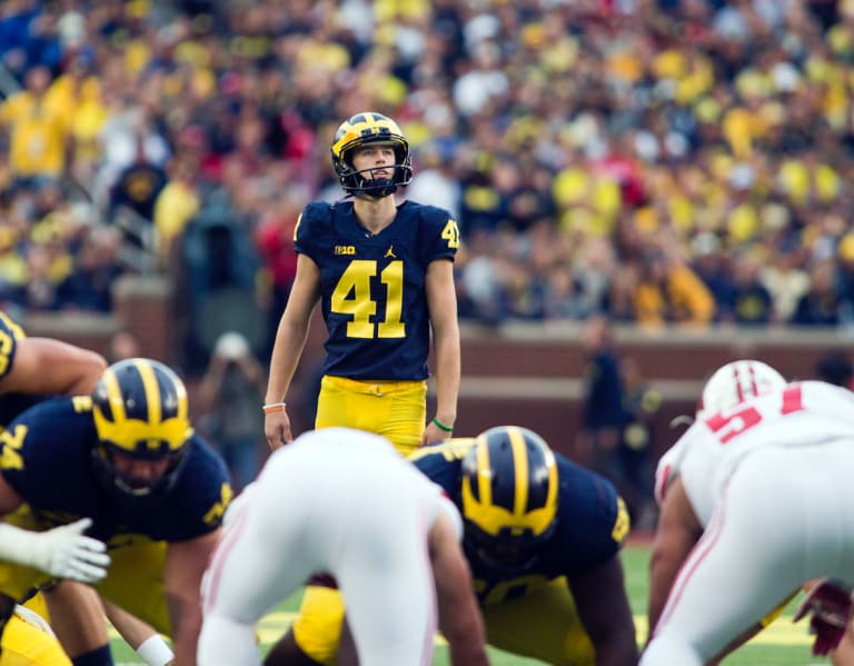 Maize&BlueReview Michigan Football Kicker Ryan Tice Will Graduate