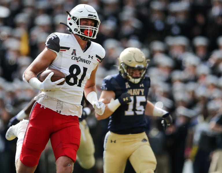 Titans Select Cincinnati TE Josh Whyle in Fifth Round of Saturday's NFL  Draft