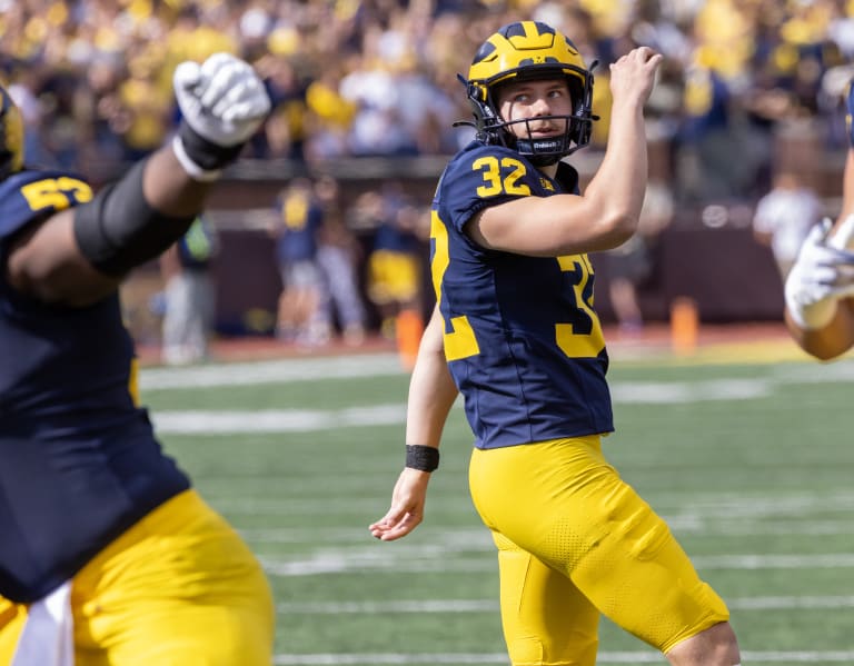 James Turner Embraces The Spotlight Of Replacing Jake Moody -  Maize&BlueReview